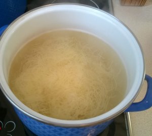 Megfőzöm a tésztát