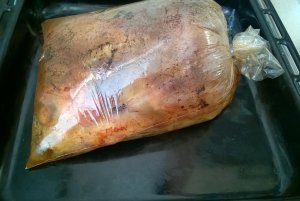 Megsült csirkecombok
