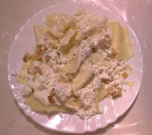 Túrós csusza