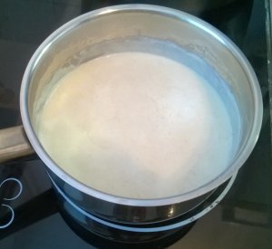 Kész a besamel