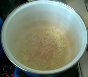 Megpárolom a hagymát